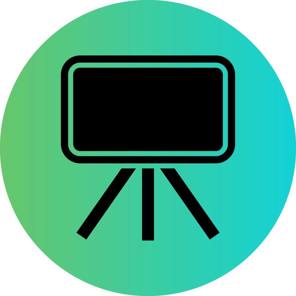 Blackboard Vector Icon Design