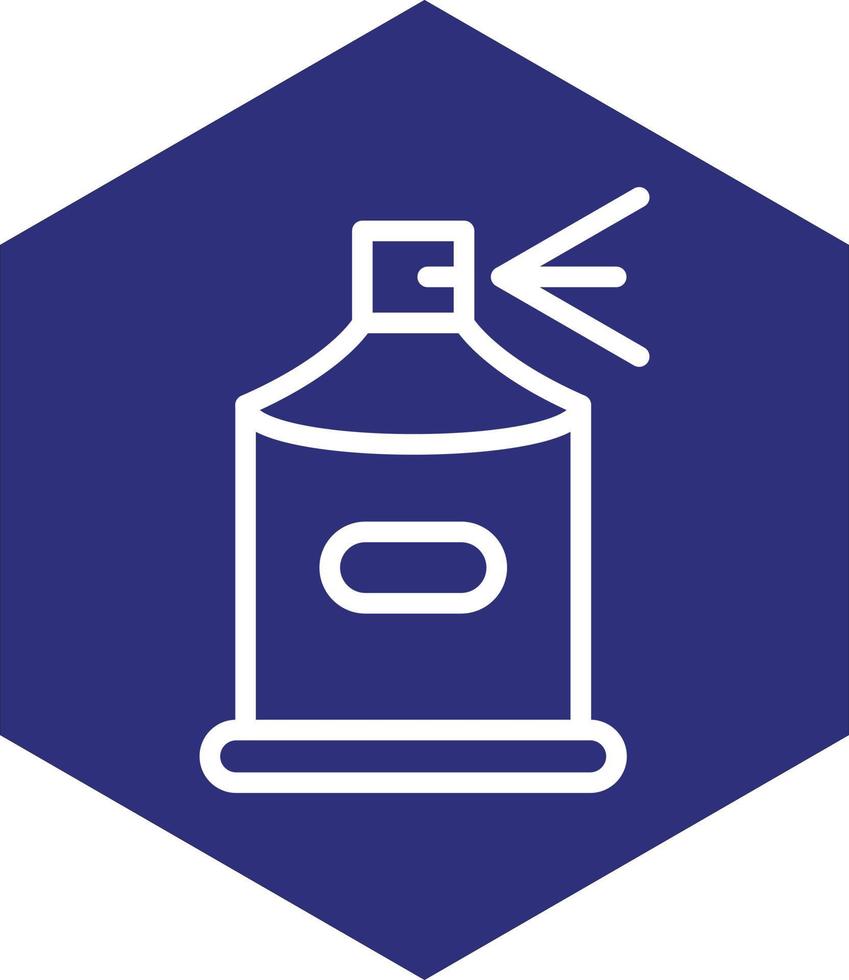 Spray Paint Vector Icon Design