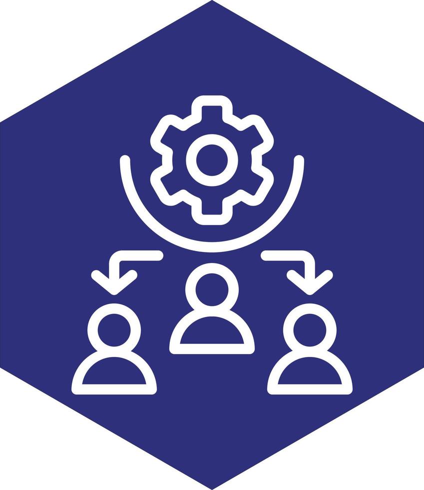Delegate Vector Icon Design
