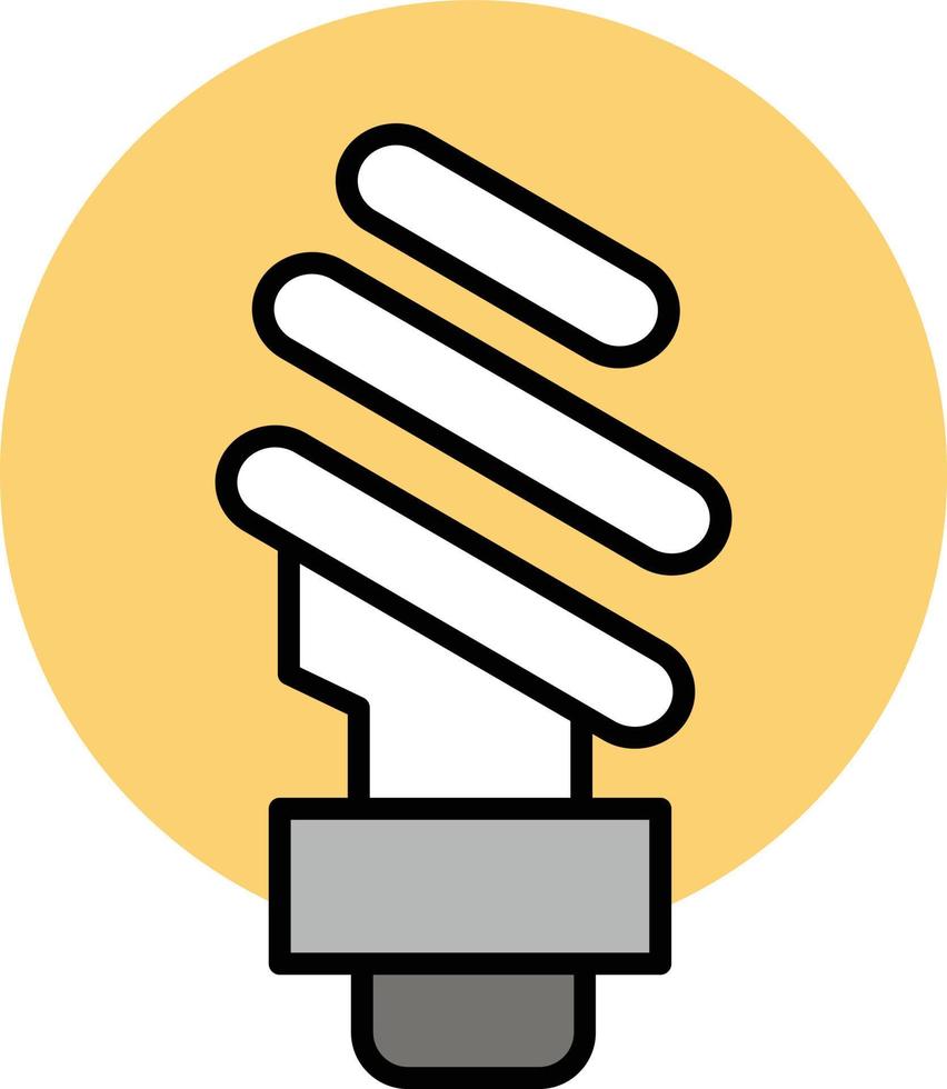 energy saving light bulbs Illustration Vector