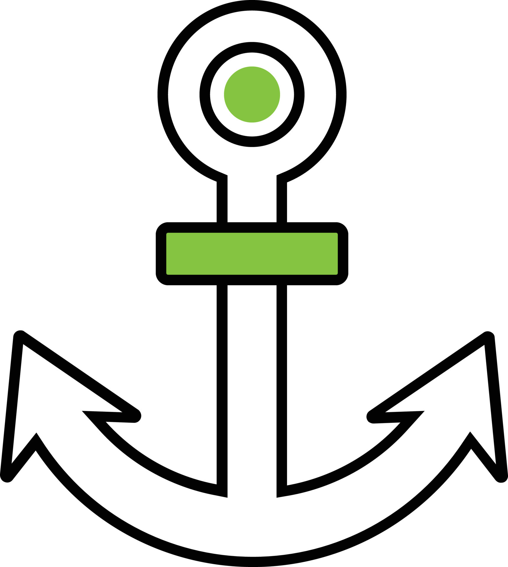 iron anchor Illustration Vector 23061892 Vector Art at Vecteezy
