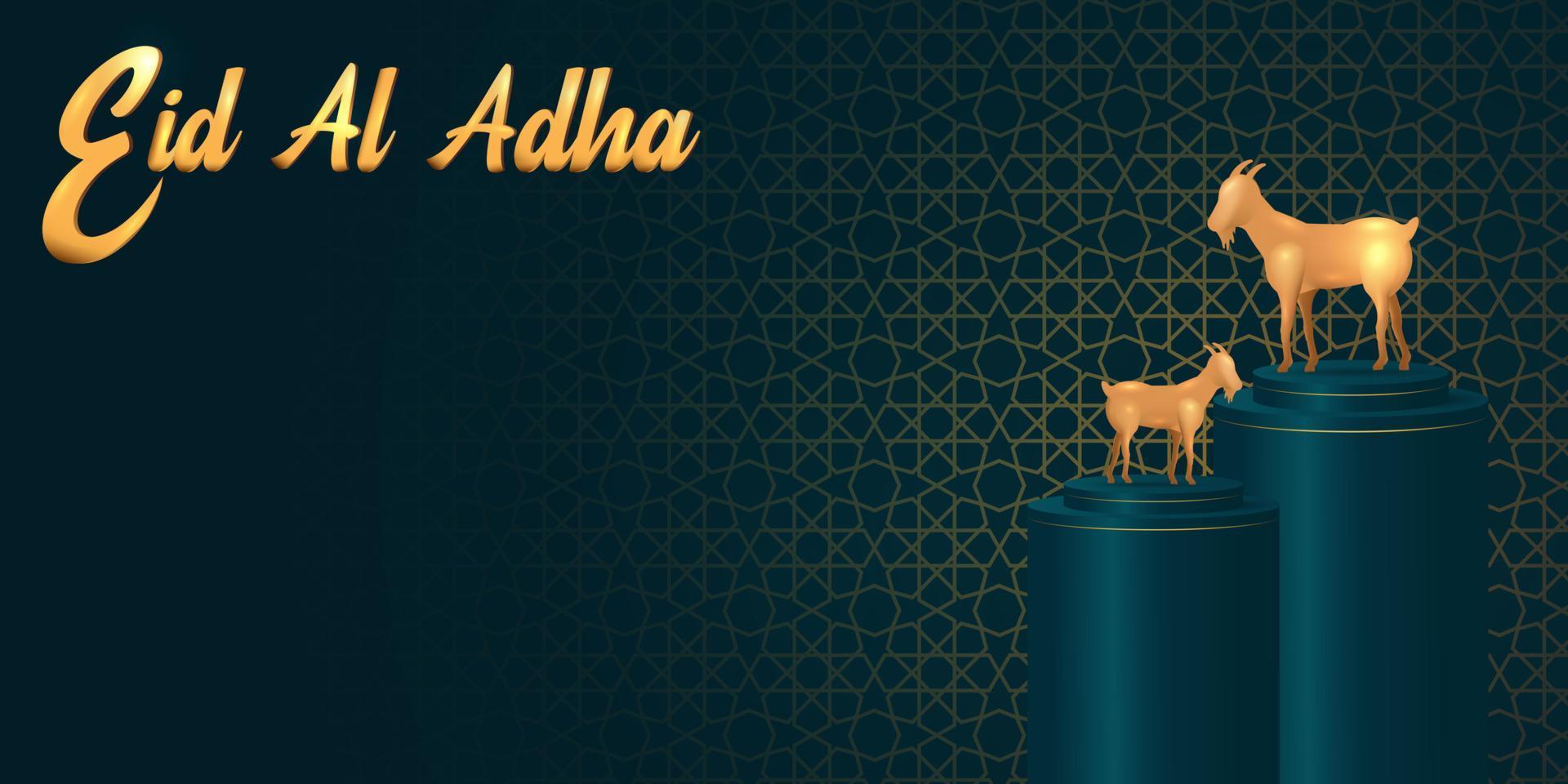 eid Alabama adha Mubarak el celebracion de musulmán comunidad festival antecedentes diseño.vector ilustración vector