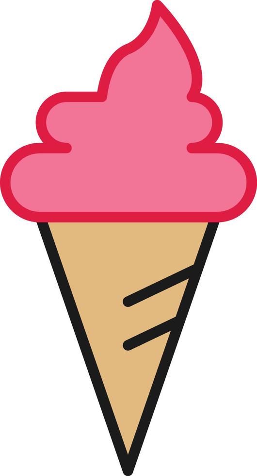 ice cream  Illustration Vector