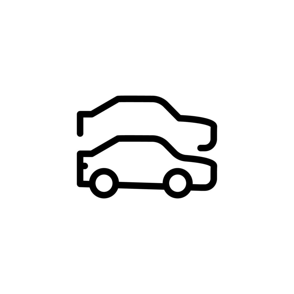 vector icono de coche