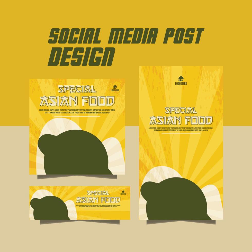 bakery food menu vector