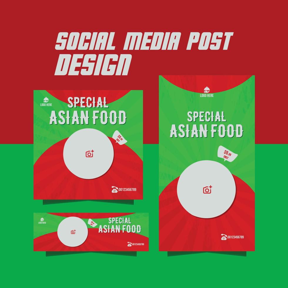 restaurant food menu vector