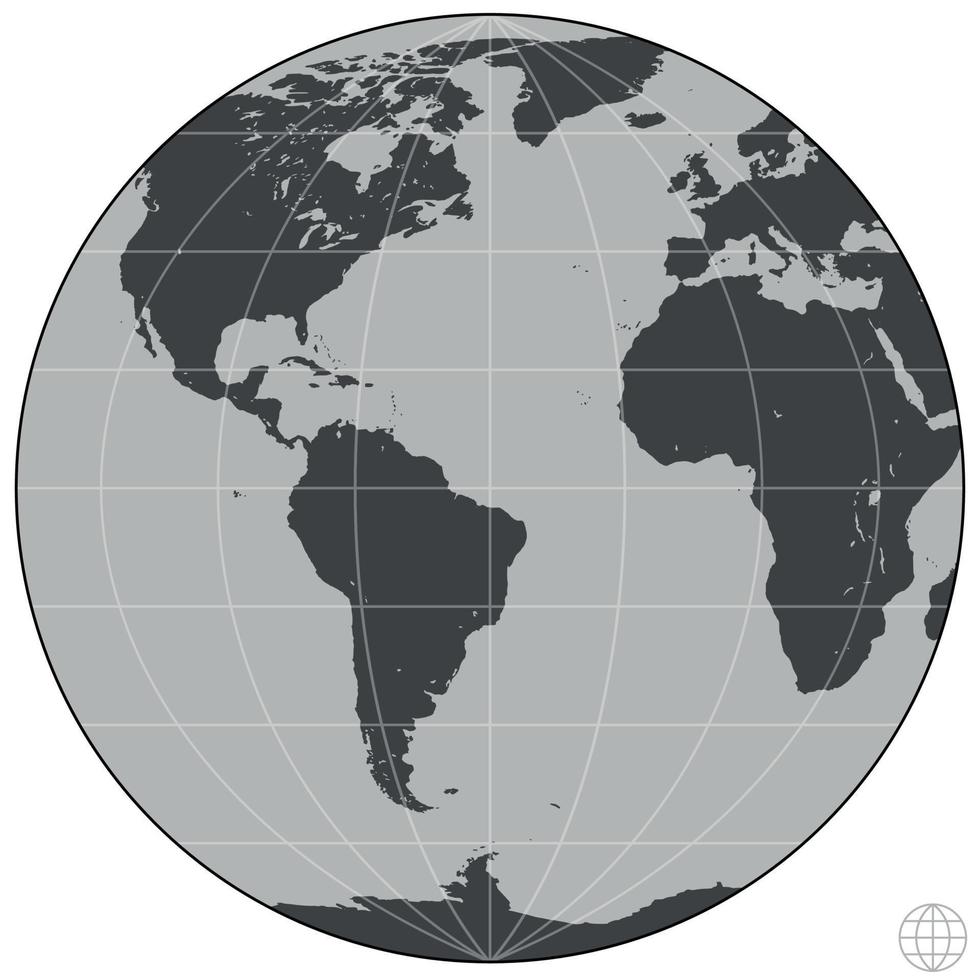 Vector design of planet earth