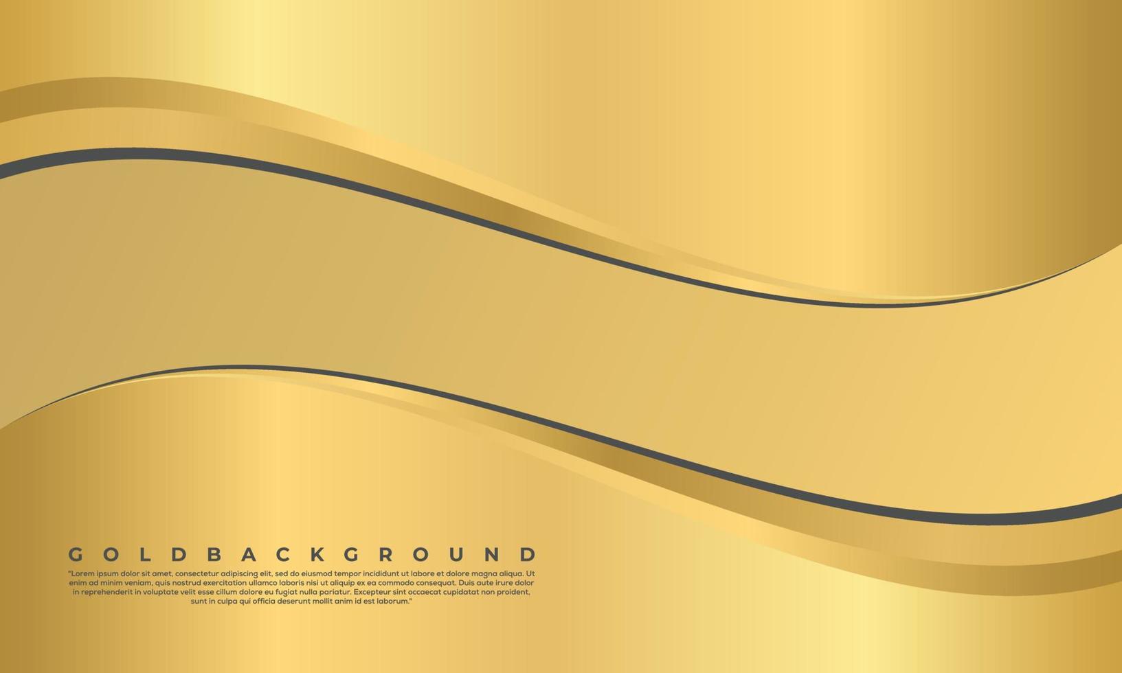 gold background vector design curve