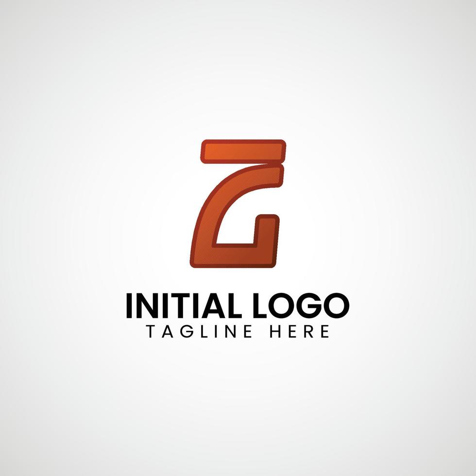 Logo of Z initial gradient colorful icon design vector