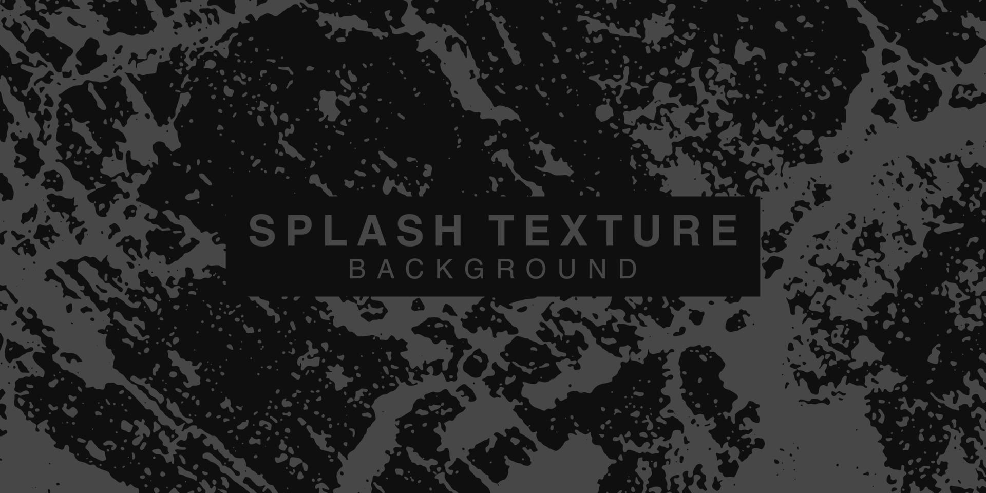 splash texture background illustration. ink brush vector texture background isolated black