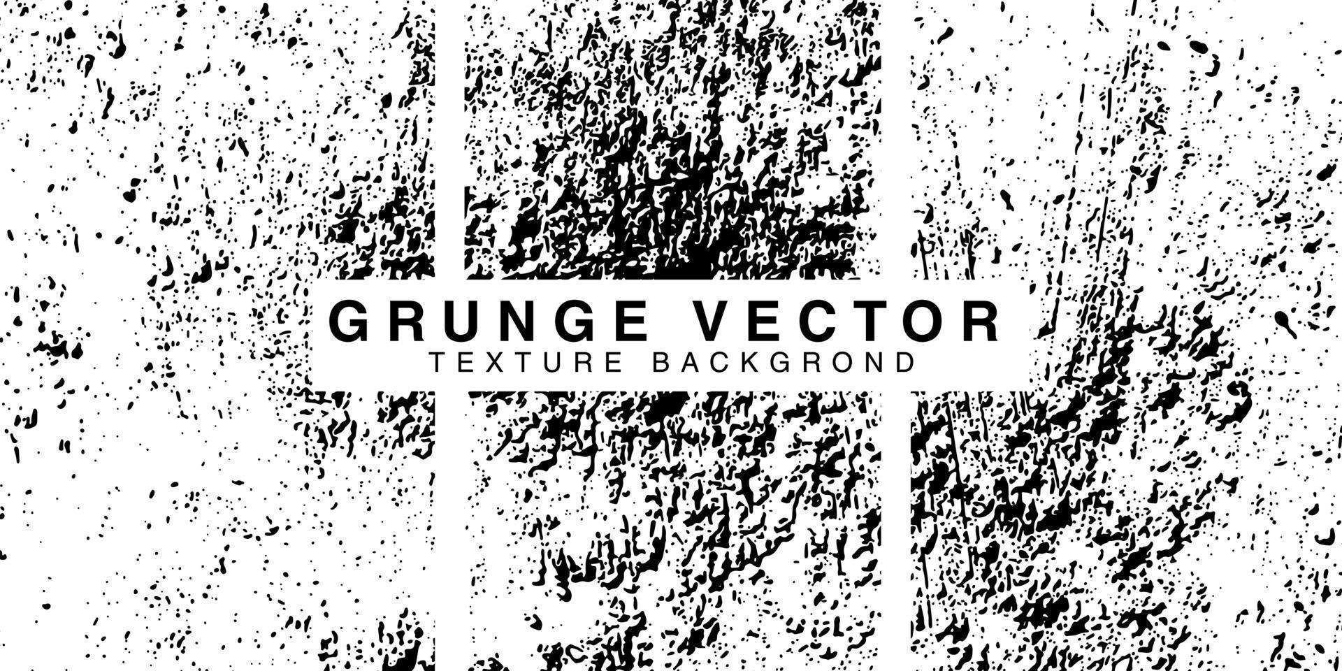 conjunto resumen grunge vector textura antecedentes. haz conjunto superficie textura negro y blanco vector diseño antecedentes ilustración.