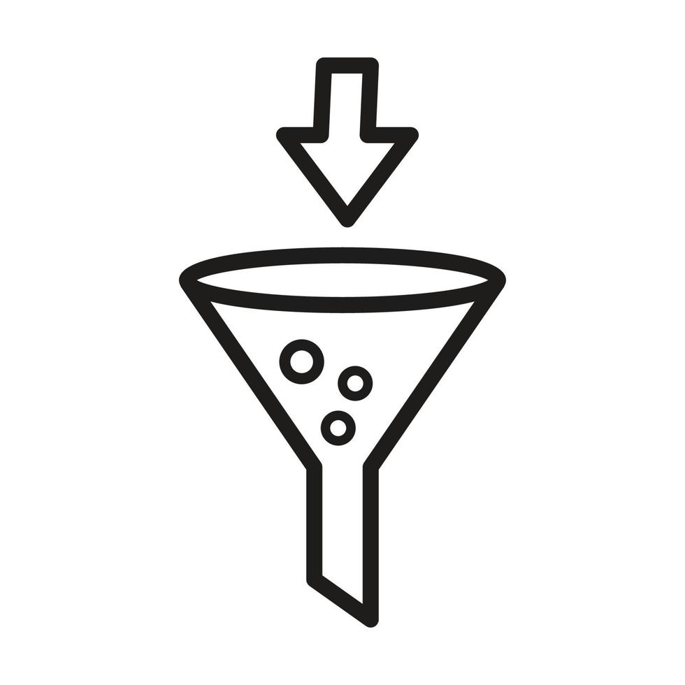 filter icon vector design illustration 23064067 Vector Art at Vecteezy