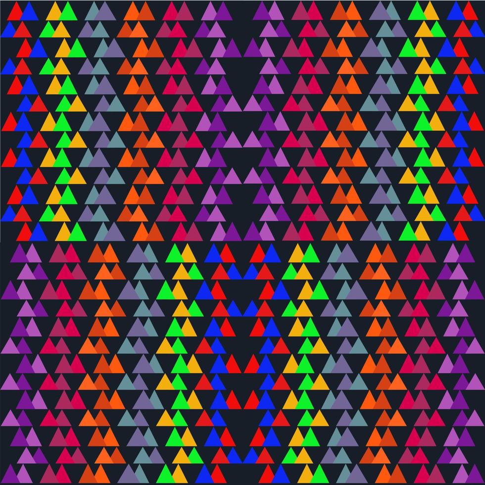 seamless pattern with colorful diamond. Triangle pattern. Vector background. Geometric abstract texture