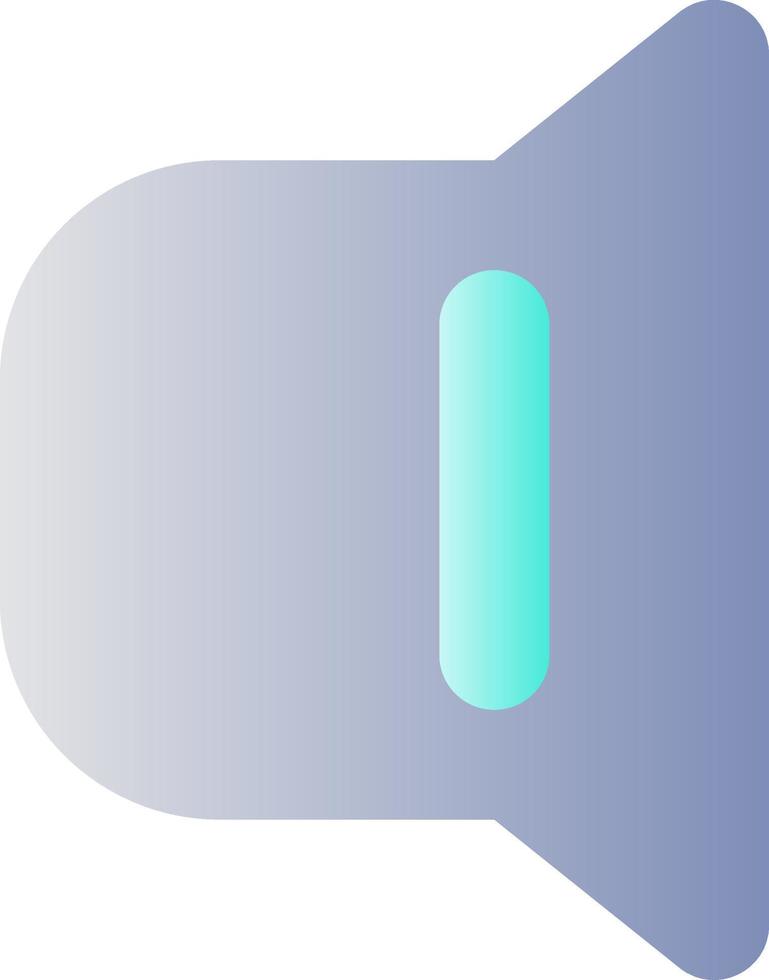 Audio settings flat gradient color ui icon. Sound mode. Loudspeaker parameter. Set device volume. Simple filled pictogram. GUI, UX design for mobile application. Vector isolated RGB illustration