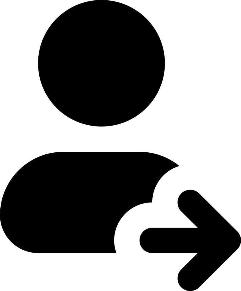 Transfer contact black glyph ui icon. Restoring from backup. Address book. User interface design. Silhouette symbol on white space. Solid pictogram for web, mobile. Isolated vector illustration