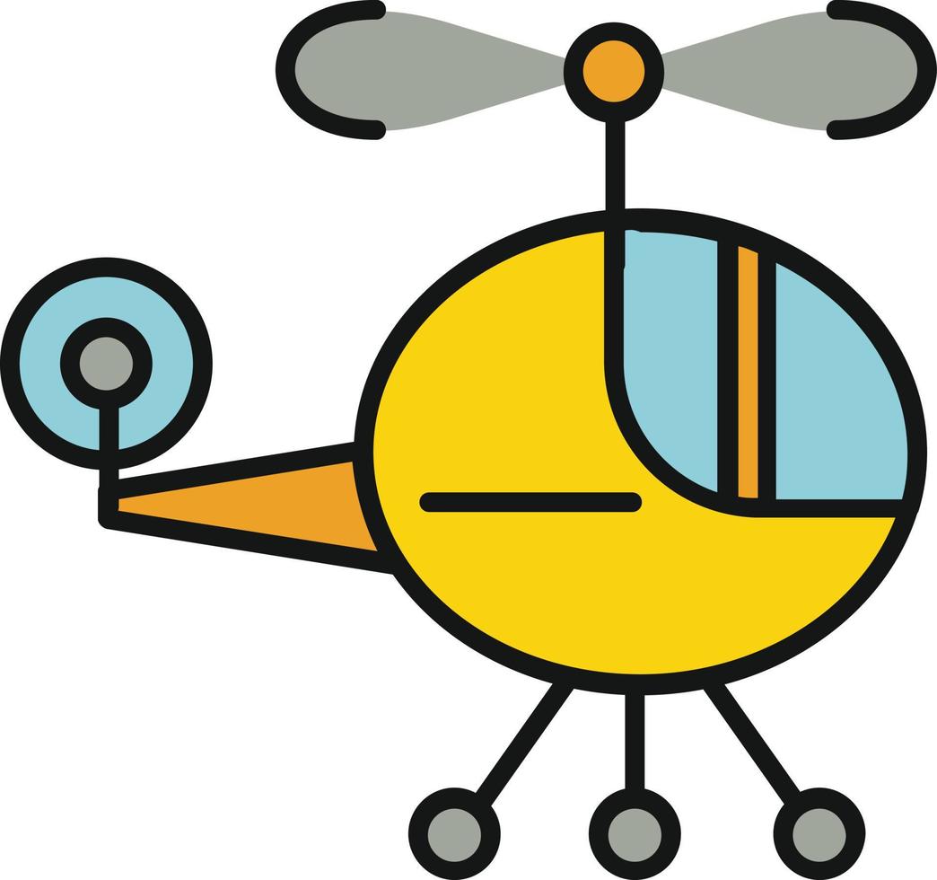 helicopter Illustration Vector