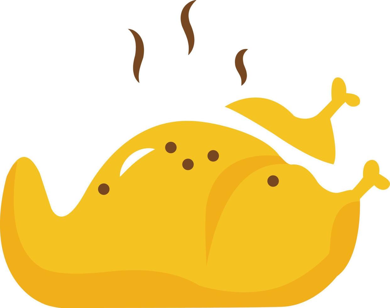 roast-chicken Illustration Vector