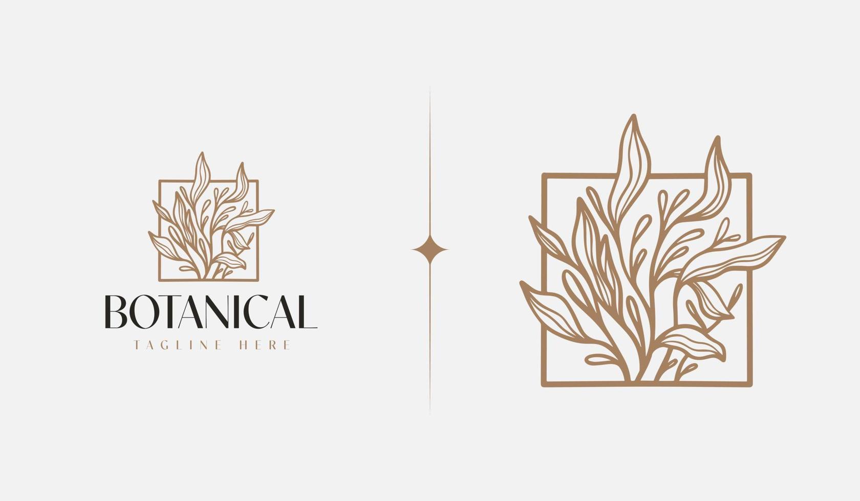Leaf Flower Tree monoline. Universal creative premium symbol. Vector sign icon logo template. Vector illustration