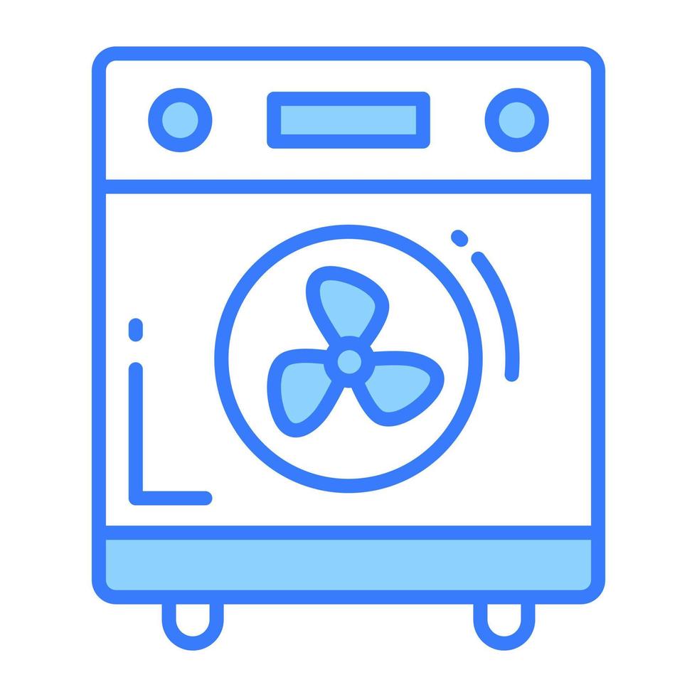An amazing vector design of air chiller, easy to use icon