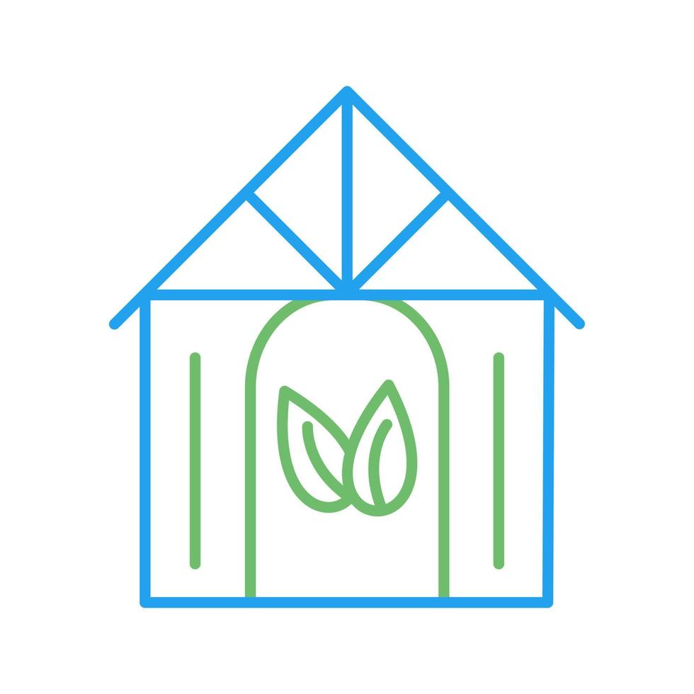 Eco friendly Building Vector Icon