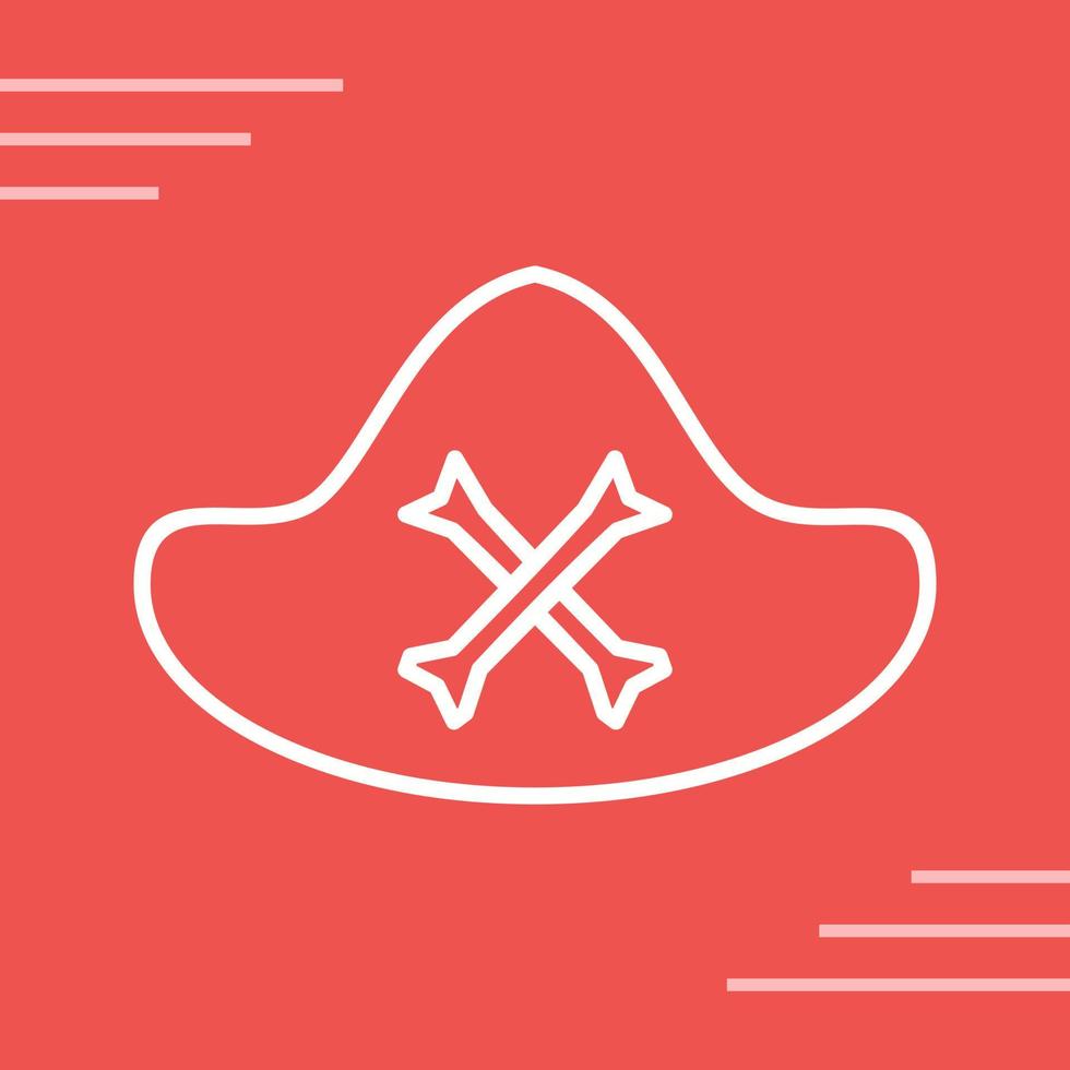 Pirate Hat Vector Icon