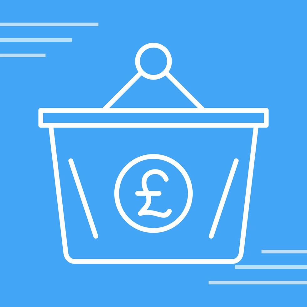 Pound Basket Vector Icon