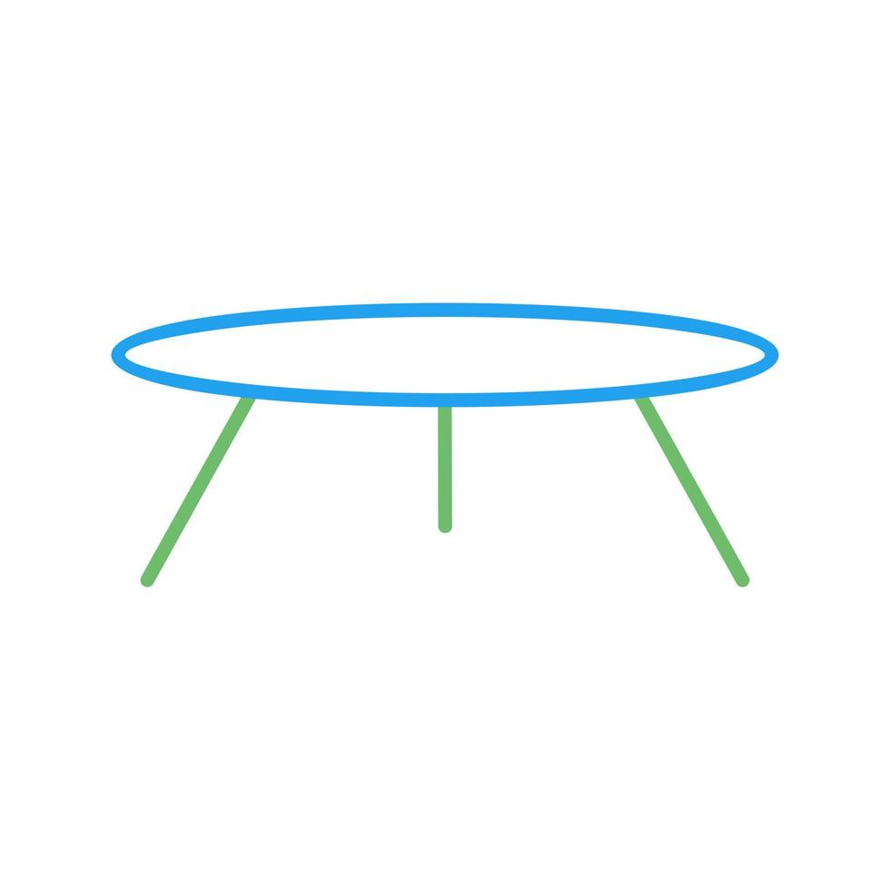 Small Table Vector Icon