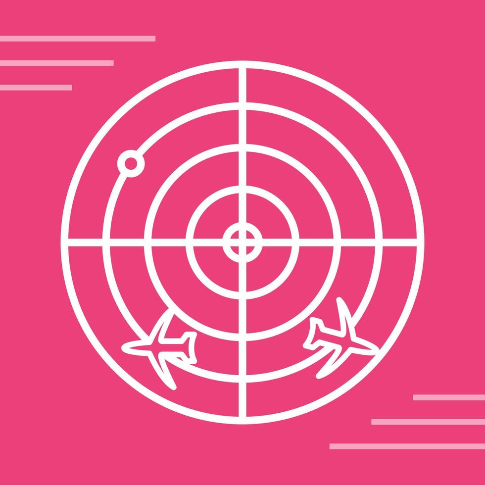 Radar Screen Vector Icon