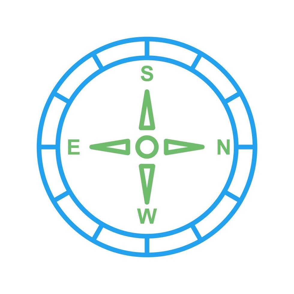 Compass Vector Icon