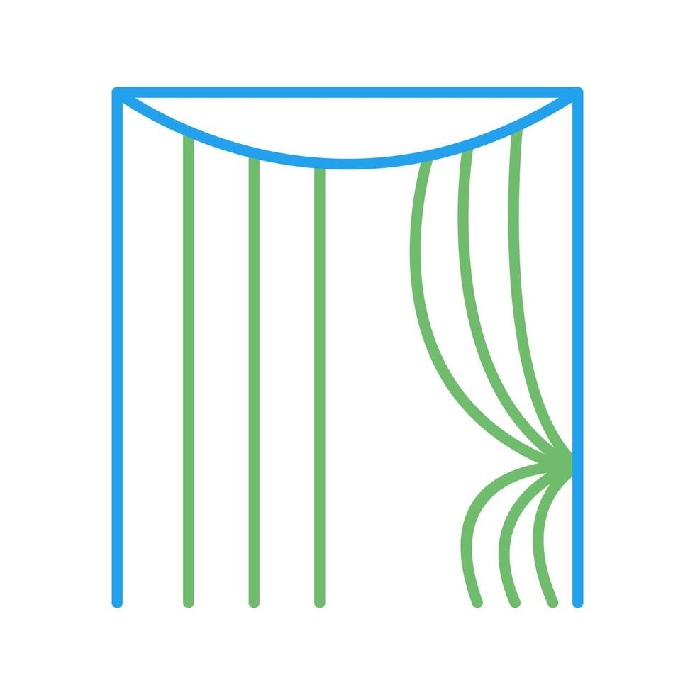 Curtains Vector Icon