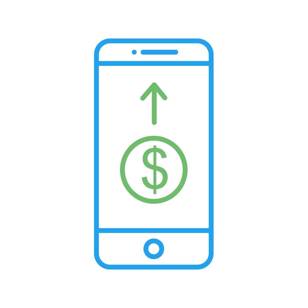 Online Money Vector Icon