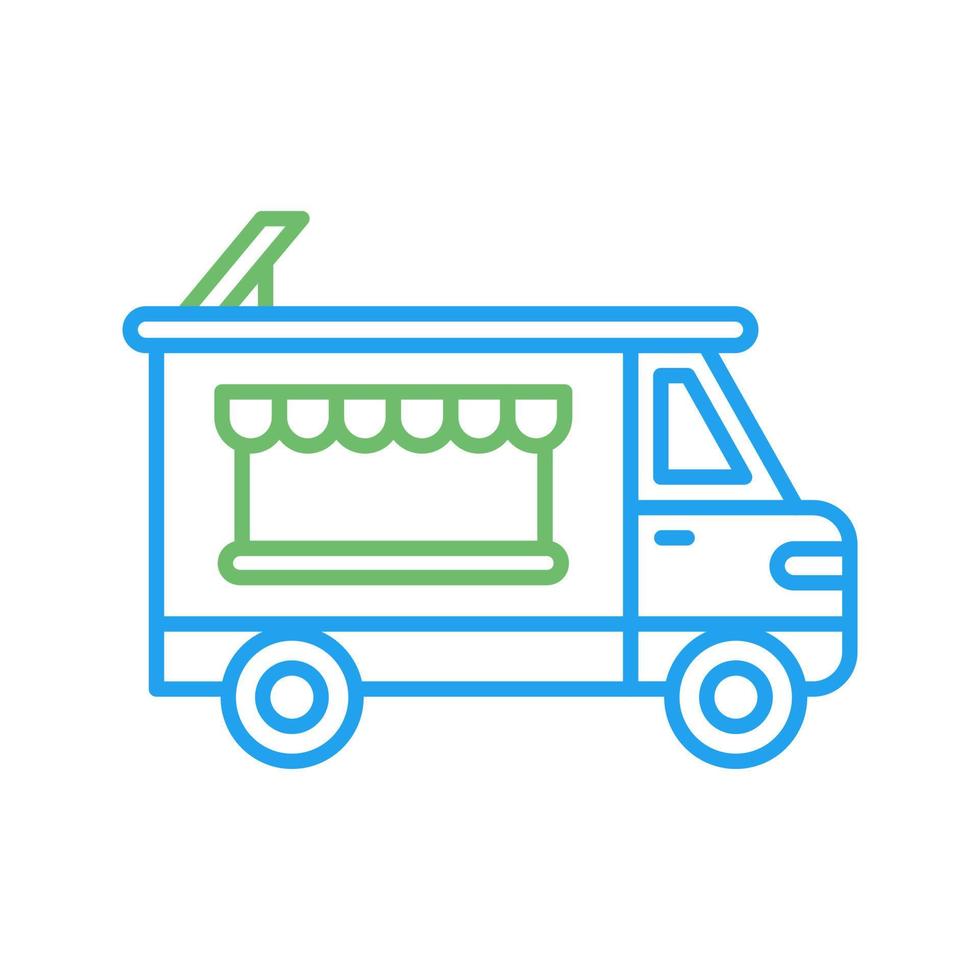 Bakery Truck Vector Icon