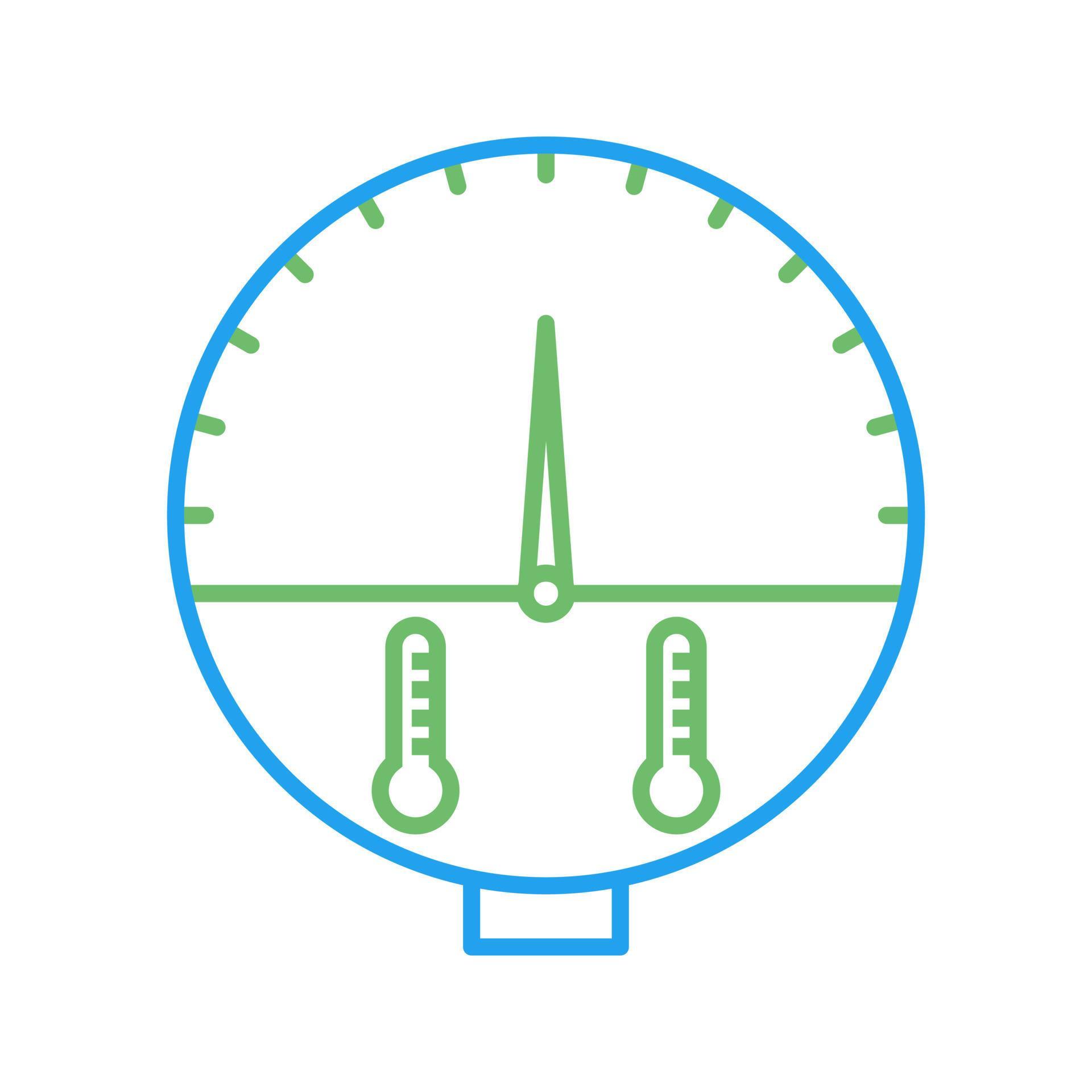 Temperature Indicator Vector Icon 23066986 Vector Art at Vecteezy