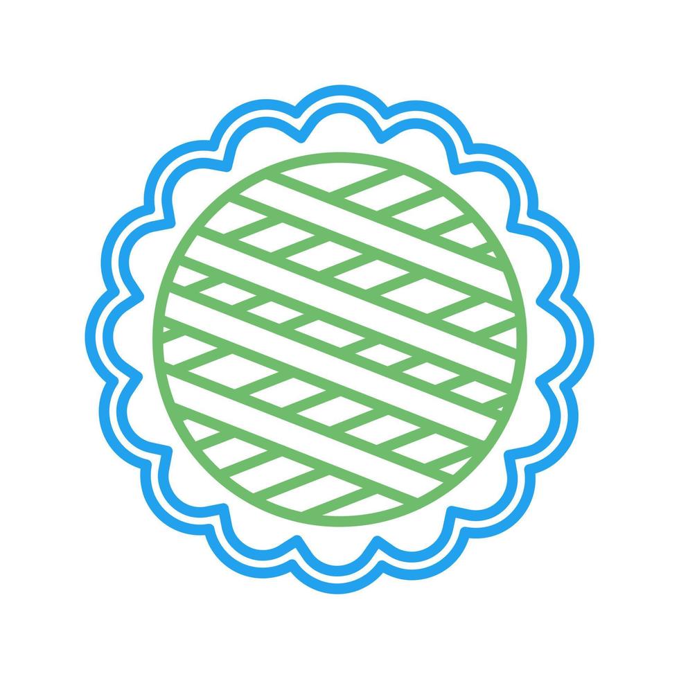 Apple Pie Vector Icon