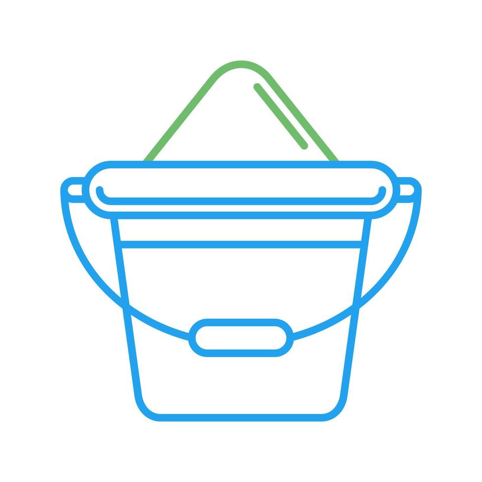 Sand Bucket Vector Icon