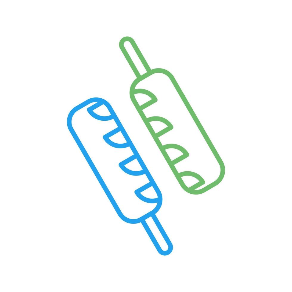 Corn Dog Vector Icon