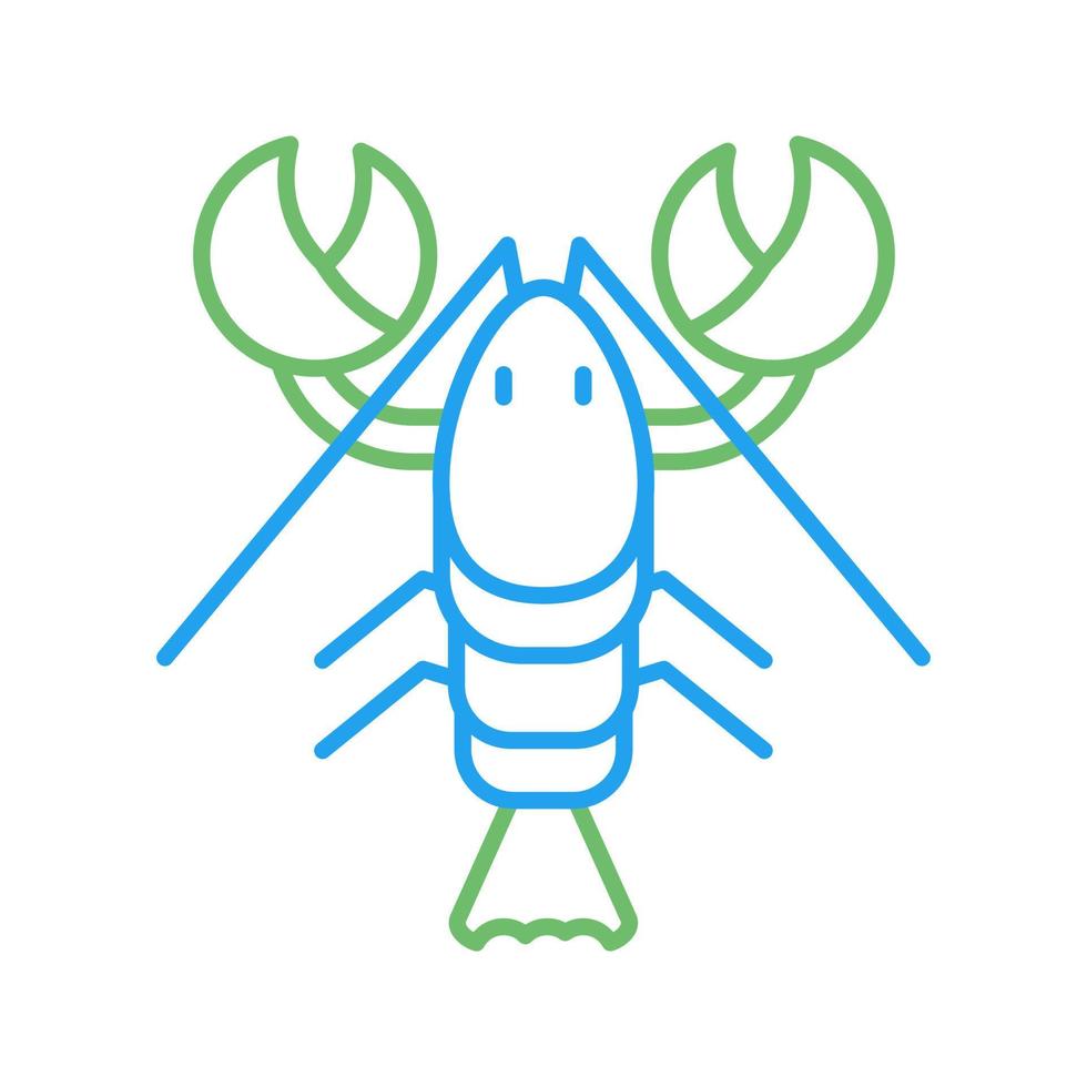 Lobster Vector Icon