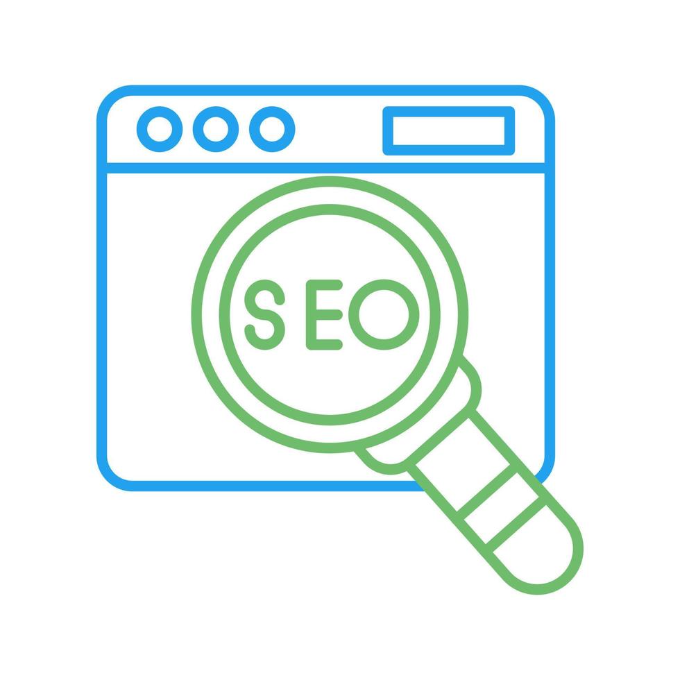 icono de vector de seo