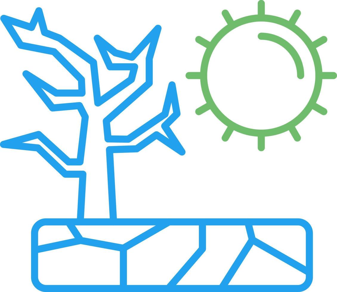 Drought Vector Icon