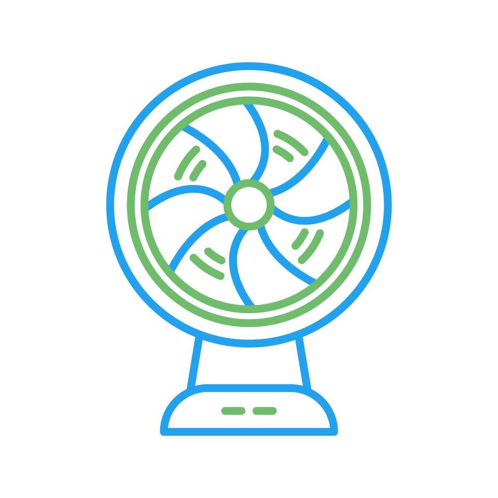 icono de vector de ventilador