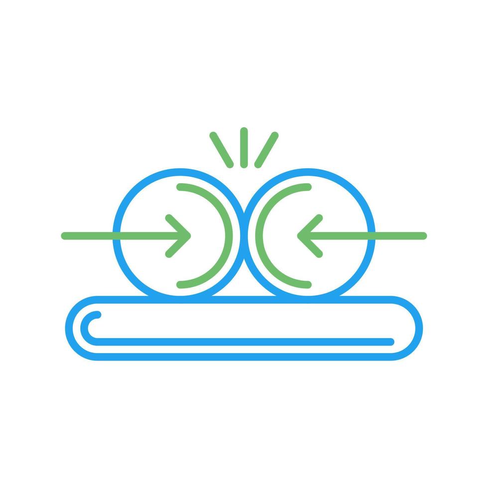 Collision Vector Icon