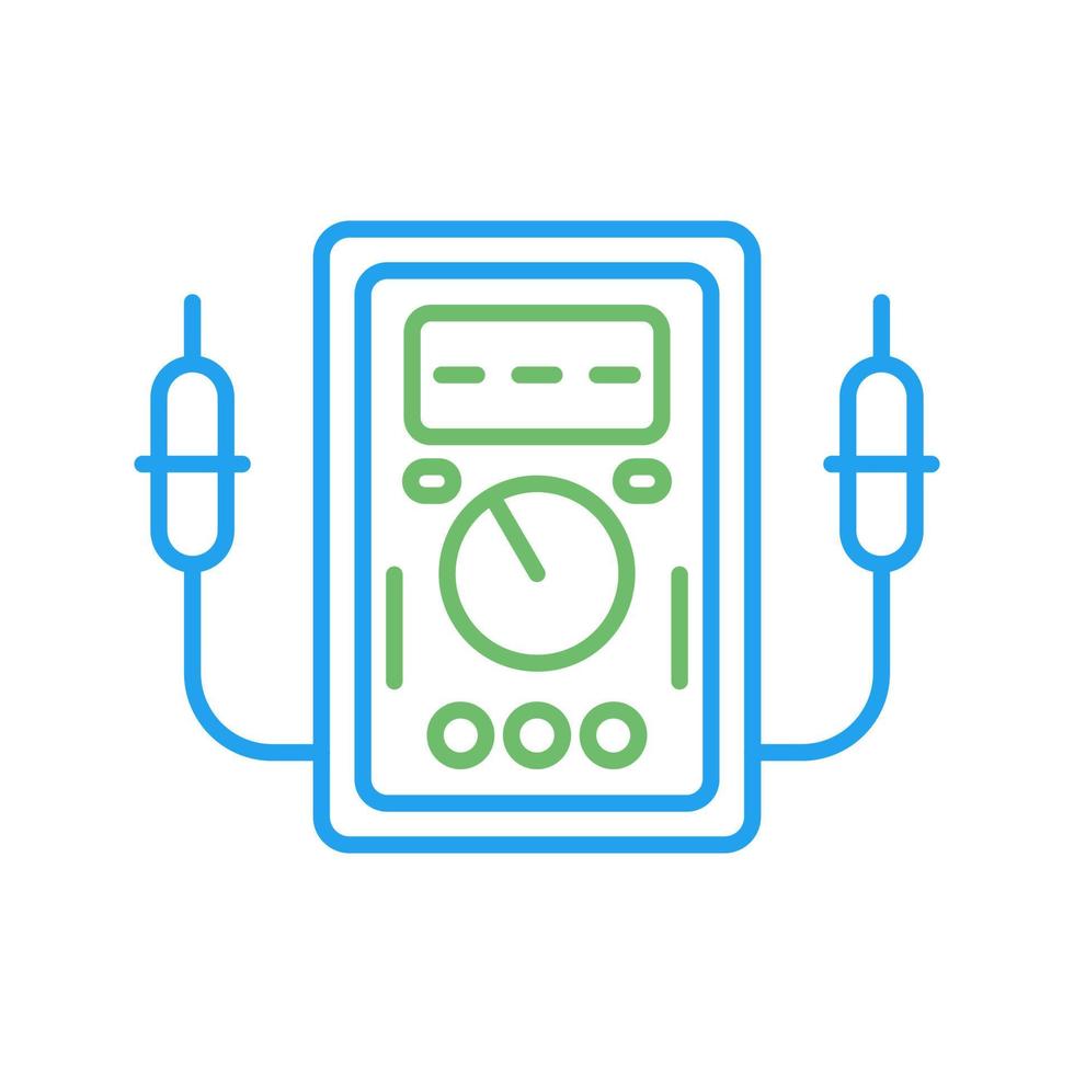 Voltmeter Vector Icon