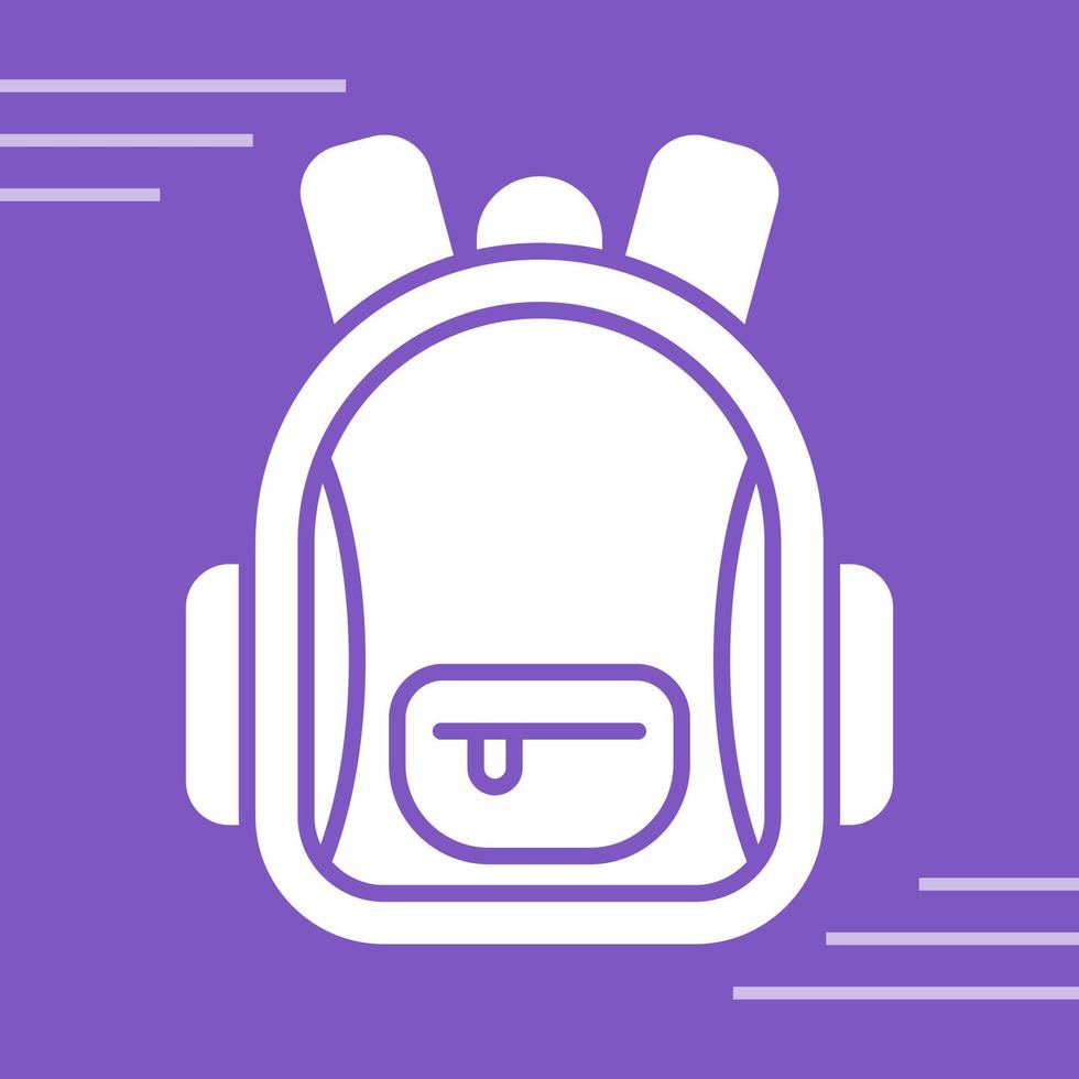 Backpack Vector Icon