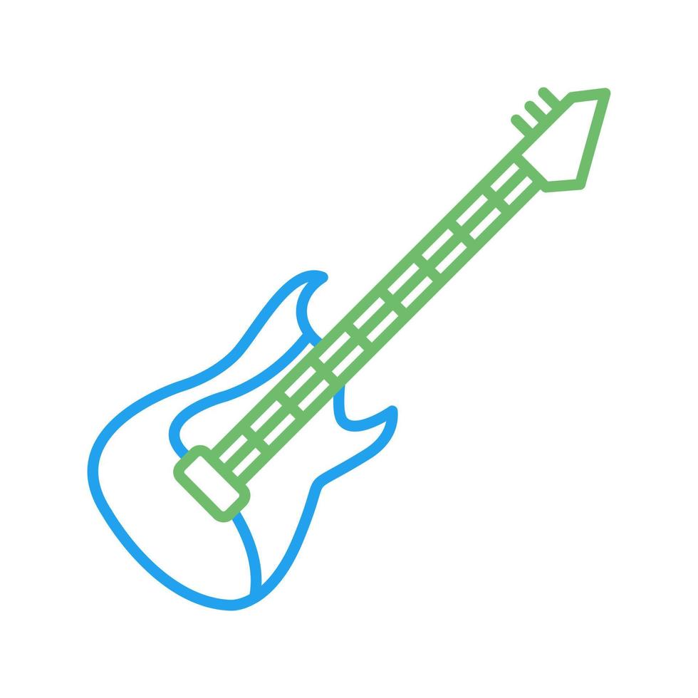 Electric Guitar Vector Icon