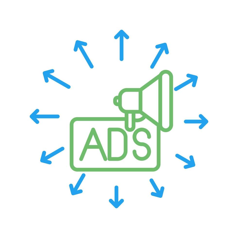 Advertising Submission Vector Icon