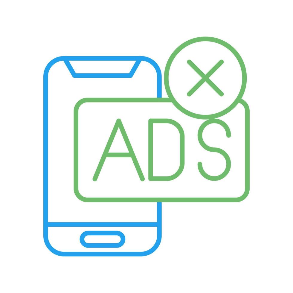AD Block Vector Icon