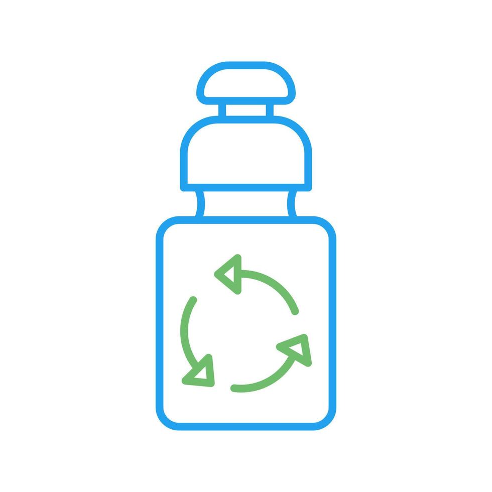 Eco Bottle Vector Icon