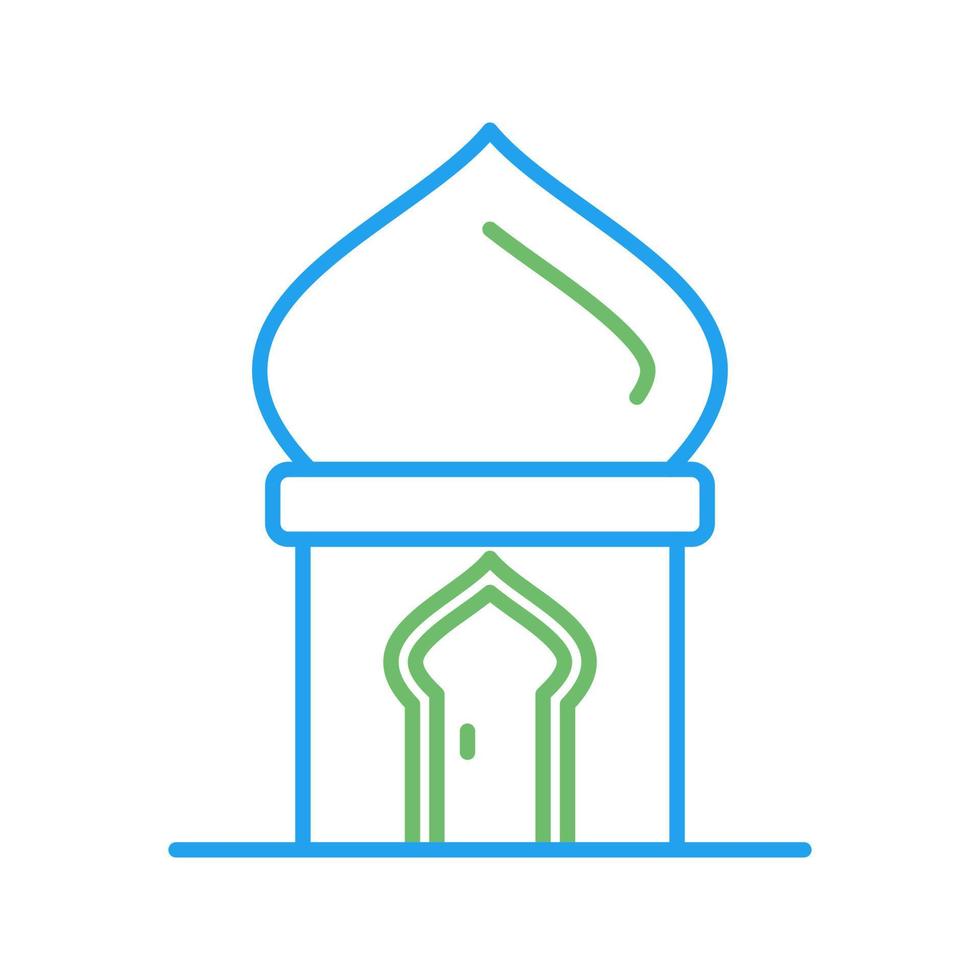 Masjid Door Vector Icon
