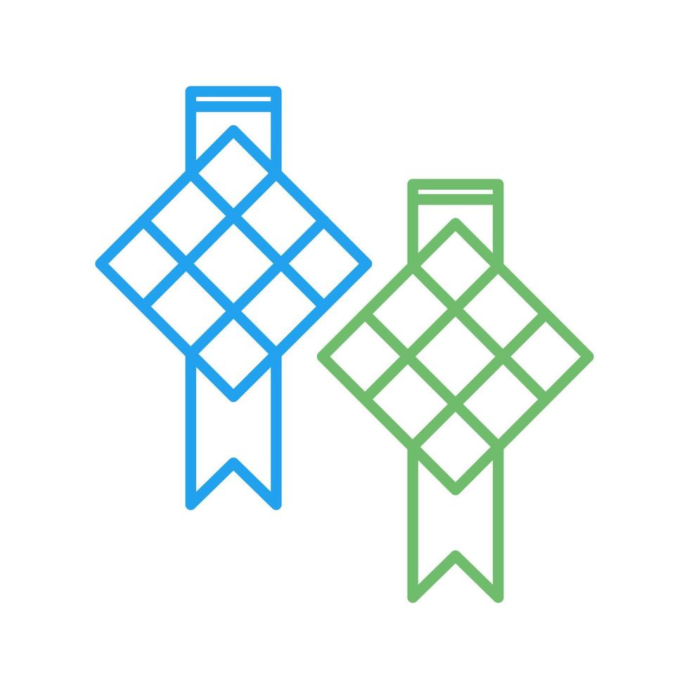 Ketupat Vector Icon