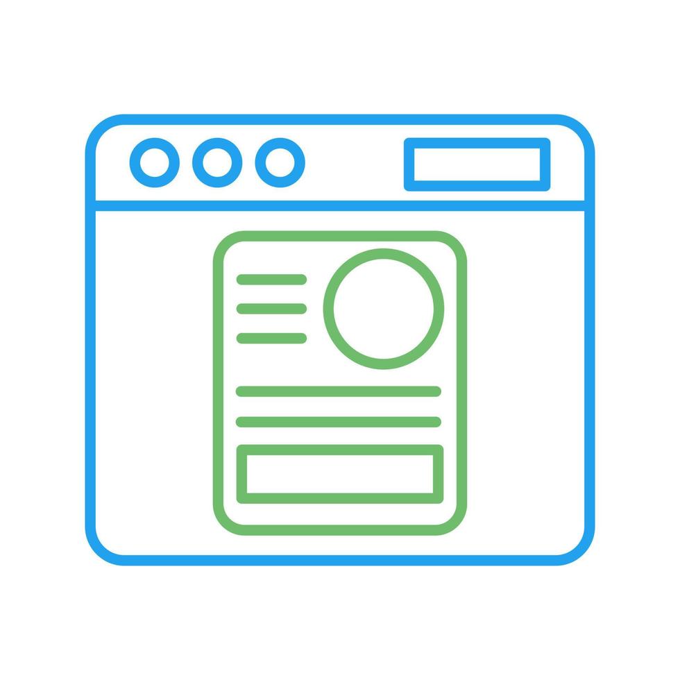 Blog Vector Icon